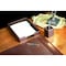 Dacasso Dark Brown Bonded Leather 3-Piece Desk Set DF-3637 - alternate 2